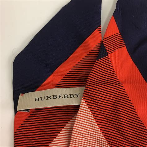 burberry schmaler seidenschal|Designer.